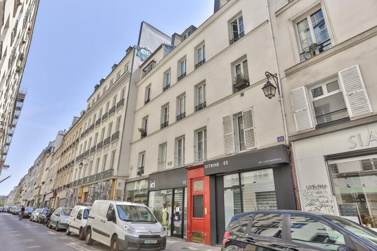 93 - Luxury Flat In Le Marais Lägenhet Paris Exteriör bild