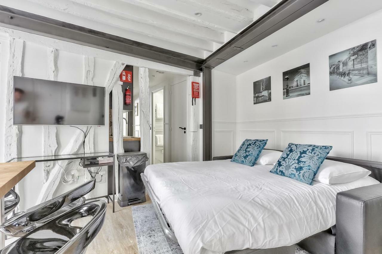 93 - Luxury Flat In Le Marais Lägenhet Paris Exteriör bild